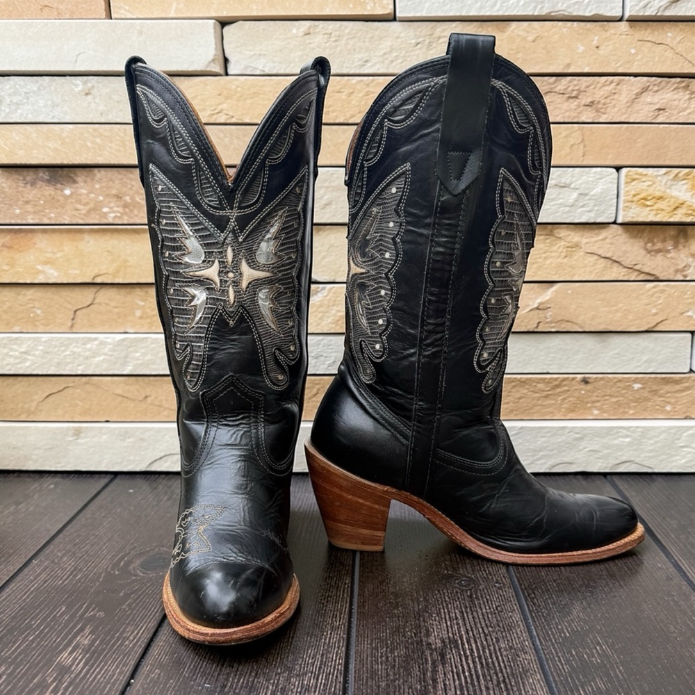 Miss Capezio for Thieves Market Butterfly Inlay — Women’s 9 M Cowboy Boots